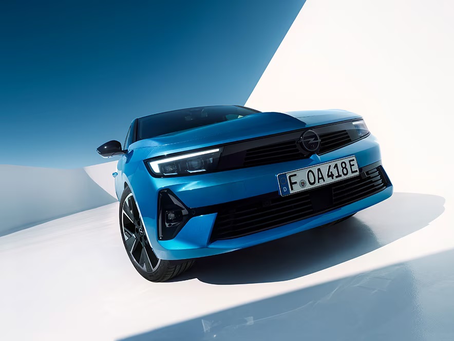 Astra Electric niebieski Auto-Gazda