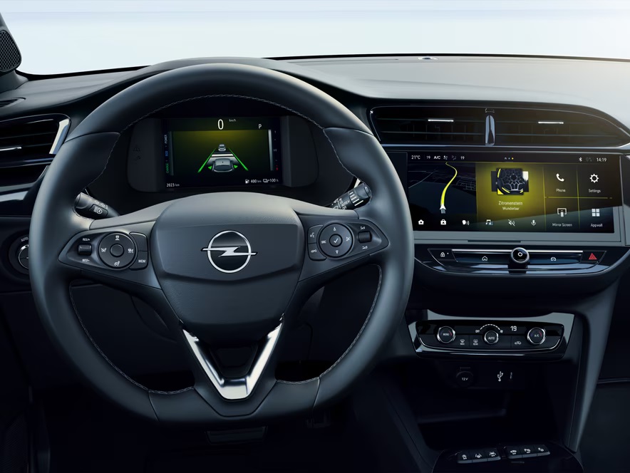 Opel Corsa Electric wnętrze Auto-Gazda Gliwice