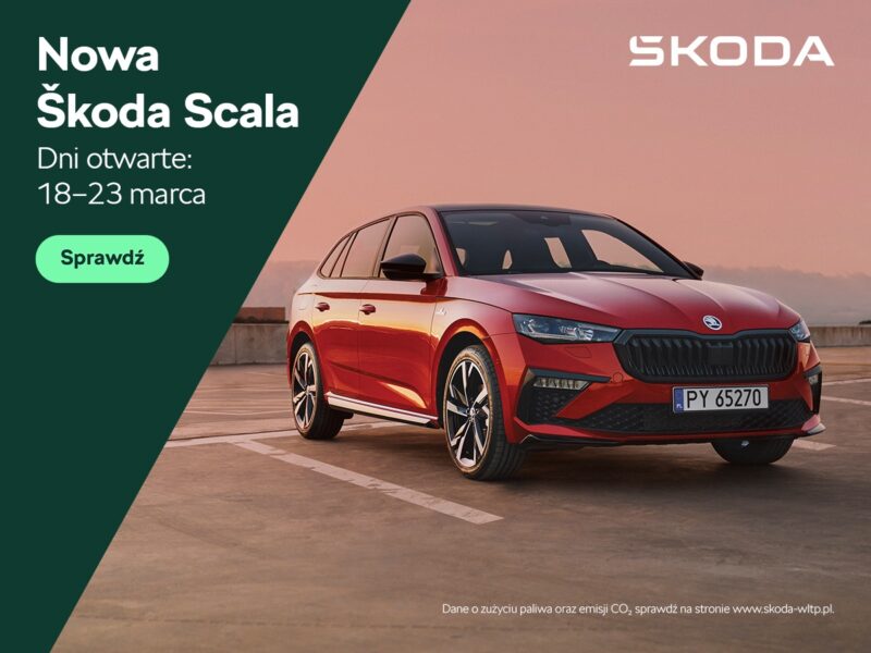 Nowa Skoda Scala Auto-Gazda