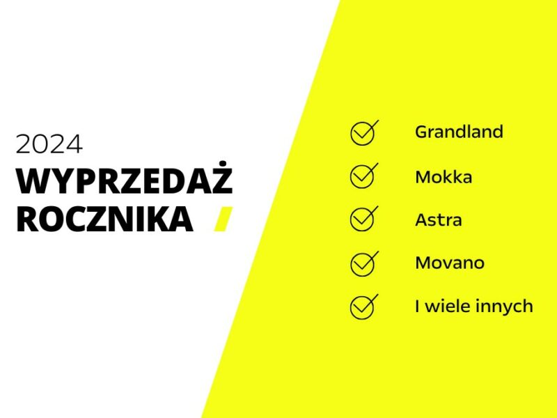 OPEL AUTO GAZDA wyprzedaż