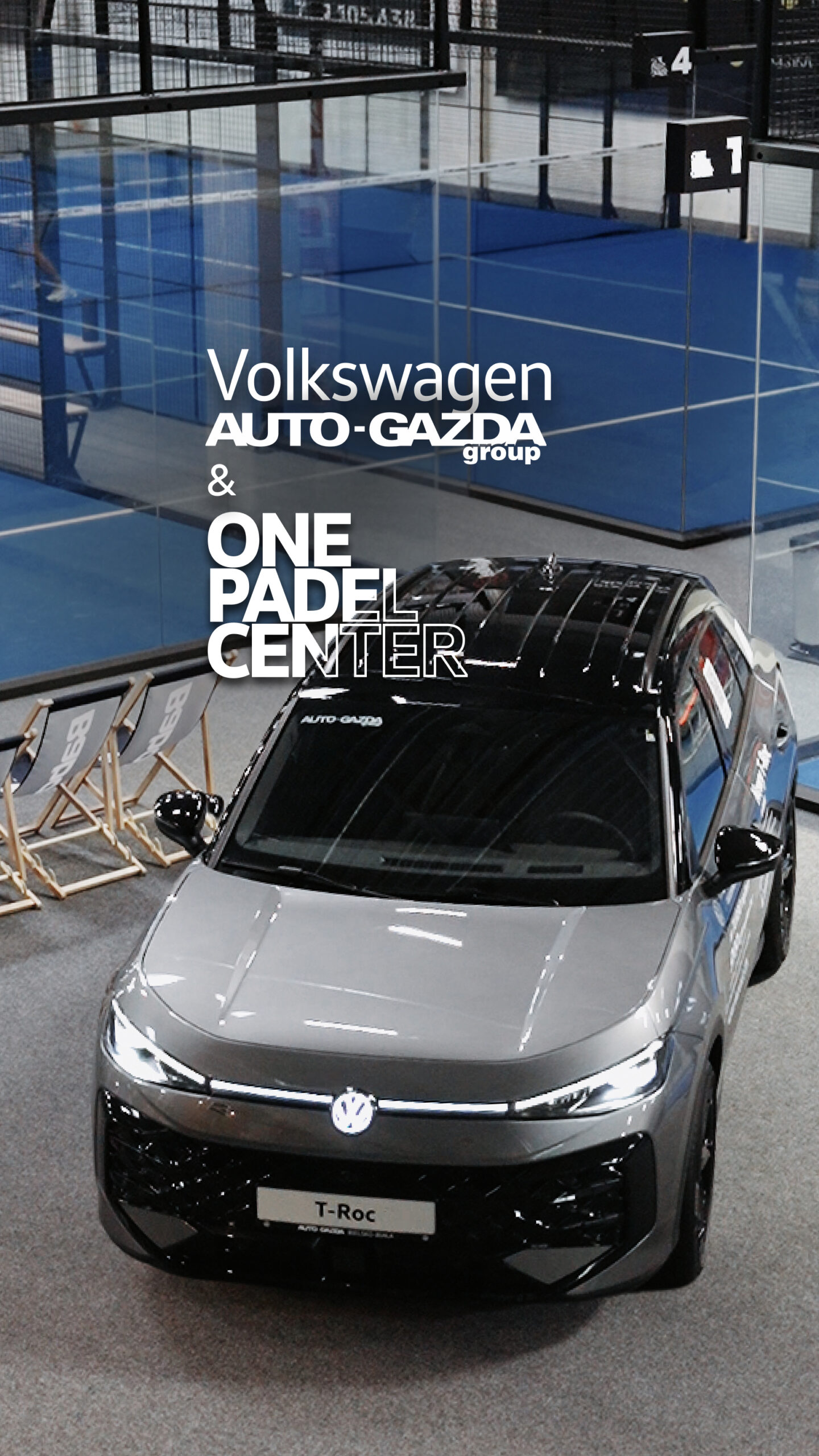 Volkswagen T Roc w One padel Center