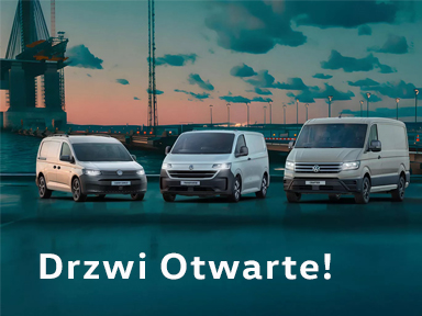 Drzwi otwarte Volkswagen samochody Dostawcze