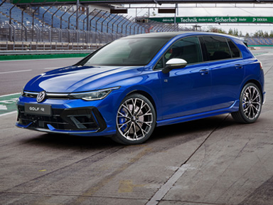 niebieski golf r
